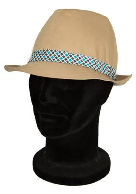 Produktbild von Hut Cap Mann Style Borsalino MOSCHINO Artikel 01135, Taglia 56 - Size 56, Cotone 100%