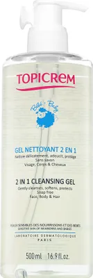 Immagine prodotto di Topicrem Bébé 2 in 1 Gel detergente 500 ml
