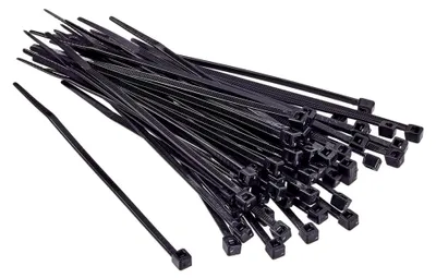 Produktbild von Kabelbinder 710 mm x 8.8 mm in Schwarz, UV- und witterungsbeständig, 100 Stück