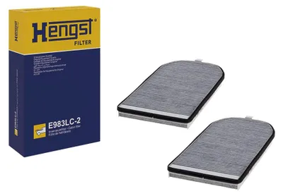 Imagen del producto de Filtro de habitáculo HENGST E983LC-2, filtro de polen para BMW Serie 7 (E38), con carbón activado