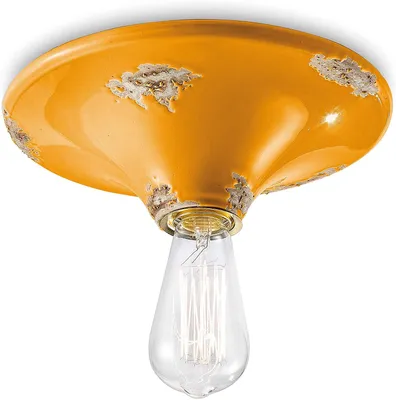 Produktbild von Ferroluce Vintage Keramik-Deckenleuchte Ø 25cm