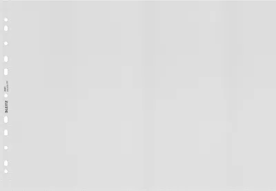 Obrázek produktu pro Leitz 40190003, 300 x 420 (A3), Průhledná, Polypropylen (PP), Matný, Na šířku, 2 mm