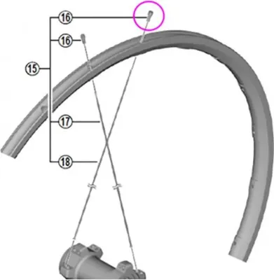 Immagine prodotto di SHIMANO NIPPEL WH-9000-C24-CL - Nipplo per ruote da bici da corsa, 28" | Q...