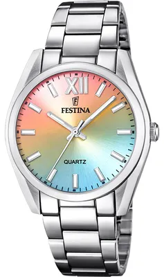 Produktbild von Festina Damen Uhr Casual Edelstahl Armbanduhr silber UF20622/H