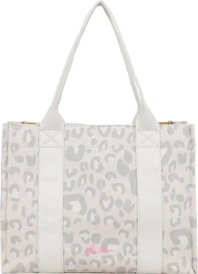 Image de Fritzi aus Preußen sac à épaule Tote Shopper Canvas Leo Sand beige