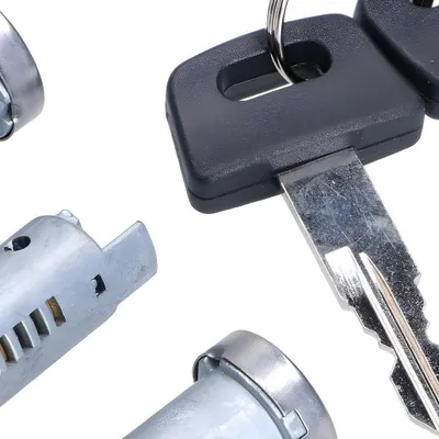 Image de Vicma kit de serrures / serrure de contact compatible avec Piaggio TPH NRG, Vespa PX