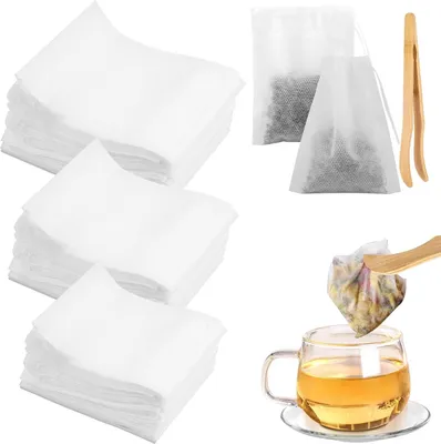Produktbild von Einweg-Teefilter - 500 Stück - verschiedene Größen - für Tee und Kräuter