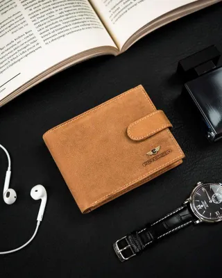 Image de Peterson Men's Wallet Cognac Brown One size