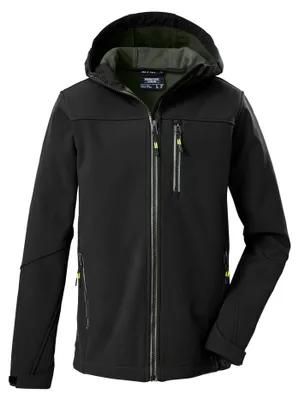 Produktbild von killtec Jungen Softshelljacke/Outdoorjacke mit Kapuze Jungen Softshelljacke, sch