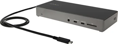 Produktbild von StarTech.com USB-C Dockingstation Triple 4K | 100W PD | 2xDP 1.4 + HDMI