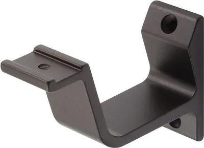 Zdjęcie produktu dla Wspornik poręczy 3550 aluminium anodowane na czarno HERMETA