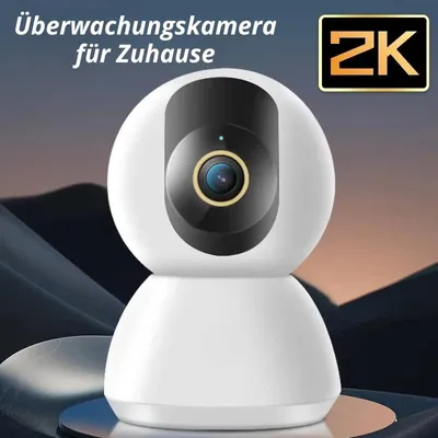 Produktbild von 360° WLAN Überwachungskamera 2K 3MP mit KI-Personenerkennung & Nachtsicht