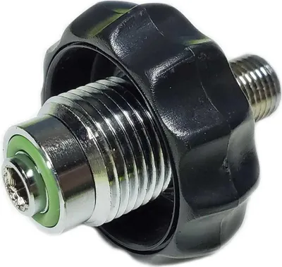 Produktbild von Metalsub Din 200/300 1/4´´ Bsp Steckverbinder Schwarz Schwarz One Size