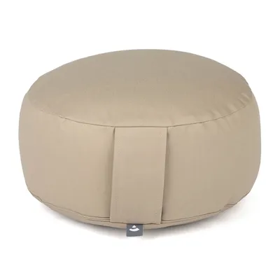 Produktbild von Meditationskissen RONDO ECO | Füllung: Kapok light taupe