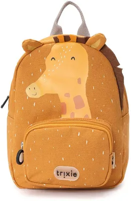 Immagine prodotto di Zaino per bambini Trixie Mr. Giraffe - zainetto idrorepellente giallo