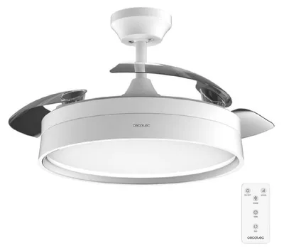 Zdjęcie produktu dla Cecotec Energysilence Aero 4200 invisible, Wentylator domowy z łopatkami, Biały, Sufit, 25 m², 106 cm, Pilot