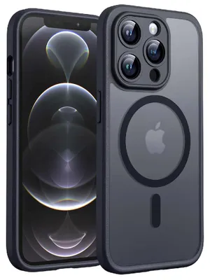 Zdjęcie produktu dla Techsuit – PureFrost MagSafe etui na iPhone 12 Pro – matowe czarne