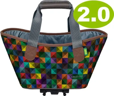 Produktbild von racktime Einkaufstasche Agnetha 2.0 parrot 15l - Gepäckträgertasche