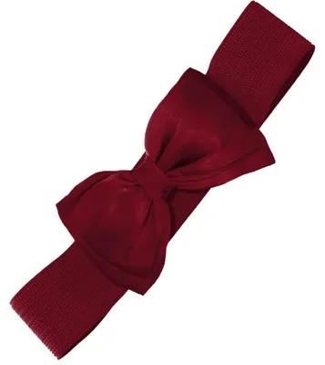 Produktbild von Banned Stretch Gürtel - Bella Belt Burgunderrot S
