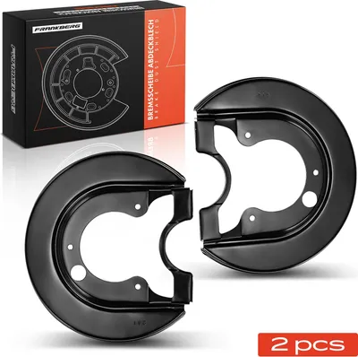 Obrázek produktu pro Frankberg 2x kotevní deska brzdového kotouče zadní nápravy oboustranně pro VW Golf Audi A3 TT Seat Leon Škoda Octavia