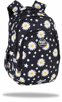 Obrázok produktu pre Školský batoh Coolpack Prime Pro Daisy Black – Patio