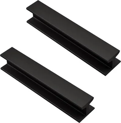 Obrázek produktu pro Sada černých samolepicích úchytů na zásuvky, 120 mm