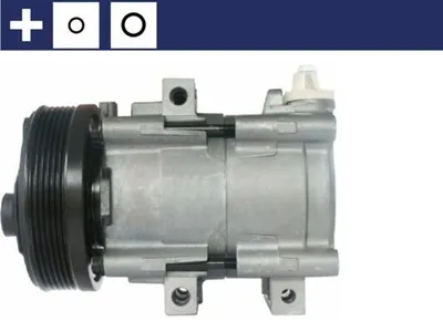 Produktbild von MAHLE ACP 101 000S FS10-154 Klimaanlage Klimakompressor PAG 46 R134a für FORD TRANSIT Bus (FD, FB, FS, FZ, FC) TRANSIT Kasten (FA) für JAGUAR