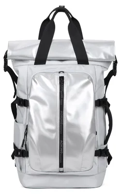 Image de Zaino Silvanus Pro Uni Poliestere Casual con Zip e Tracolla Regolabile Black B ONE 30.5x44x16 cm