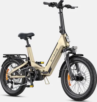 Produktbild von E-Bike L20 3.0 PRO - Motor 250W Akku 48V15AH 20 Zoll TUV Hydraulische Scheibenbremsen - Gold