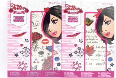 Produktbild von Tattoo-Aufkleber Mädchen