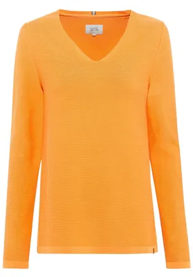 Image de Pull en maille fine avec encolure en V