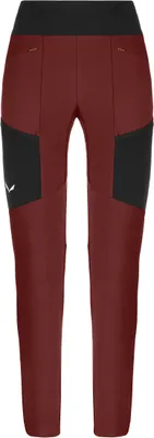 Produktbild von Leggings Puez Durastretch Warm Cargo Tights (Damen) – Salewa, Farbe:1571 syrah, Größe:IT 48 / DE 42
