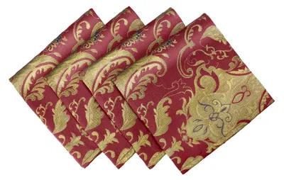 Produktbild von Stoffservietten 4er Set 45x45cm Waschbar Burgund