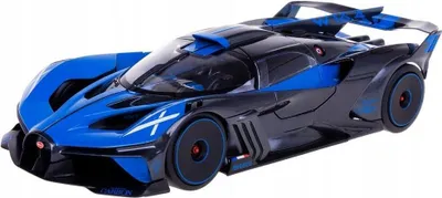 Zdjęcie produktu dla BBURAGO Bugatti Bolide, Model super pojazdu, Wstępnie zmontowany, 1:18, Bugatti Bolide, Każda płeć, Metal, Plastik