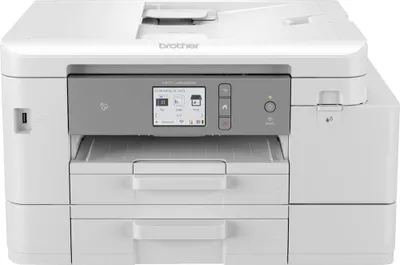 Produktbild von Brother MFC-J4540DWXL - Multifunktionsdrucker - Farbe - Tintenstrahl - A4/Legal (Medien) - bis zu 13 Seiten/Min. (Kopieren) - bis zu 20 Seiten/Min. (Drucken) - 150 Blatt - 14.4 Kbps - USB 2.0, LAN, Wi-Fi(n), NFC