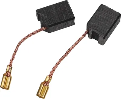 Produktbild von vhbw 2x Kohlebürste 6,3 x 10 x 14 mm kompatibel mit Berner BWS31-125, BWS 31-125, BAG125E, BAG 125 E Winkelschleifer