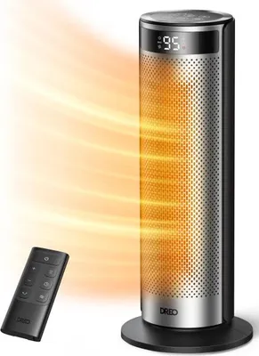 Image de Chauffage d'appoint - Hyperamic - 1500 W - Dreo - Solaria 628 - Colonne - Noir