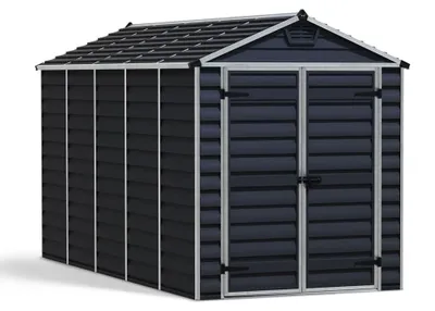 Produktbild von Palram - Canopia Kunststoff Gerätehaus Skylight 612 dunkelgrau 379x185x217 cm