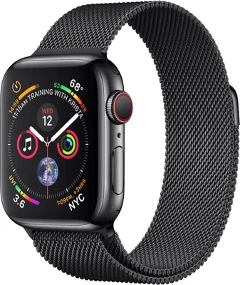Produktbild von Apple Watch Series 4, OLED, Touchscreen, 16 GB, WLAN, GPS, 39,8 g