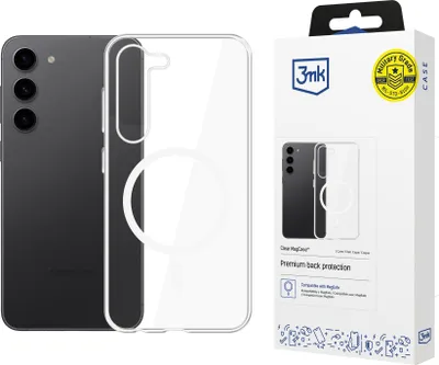Image de 3MK Clear MagCase Sam S23 5G Housse de protection