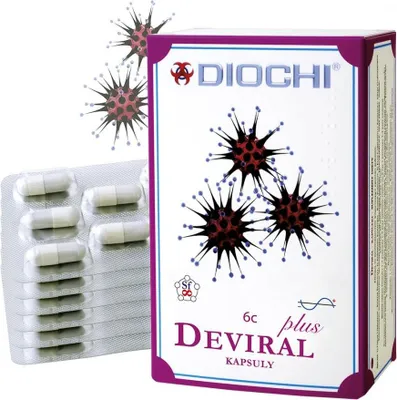 Obrázek produktu pro Deviral plus, 60 kapslí