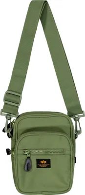 Zdjęcie produktu dla ALPHA INDUSTRIES - Borsello a tracolla Label Messenger Small - Misura OS