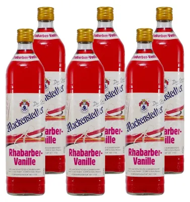 Produktbild von Mackenstedter Rhabarber-Vanille (6 x 0,7L)