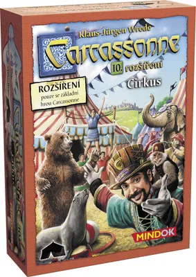 Obrázek produktu pro Mindok Carcassonne - rozšíření 10: Cirkus