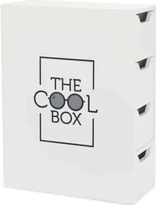 Zdjęcie produktu dla Organizer na okulary przeciwsłoneczne Balvi The Cool Box - biały