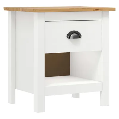 Zdjęcie produktu dla vidaXL Szafki nocne 2 szt. Wzgórze 46x35x49,5 cm lite drewno sosnowe
