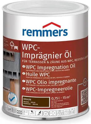 Produktbild von Remmers WPC-Imprägnier-Öl braun 0,75 l, Holzpflege