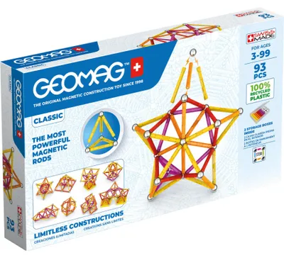 Imagen del producto de Geomag Classic GM273, Juguete con imanes de neodimio, a partir de 3 años, Multicolor