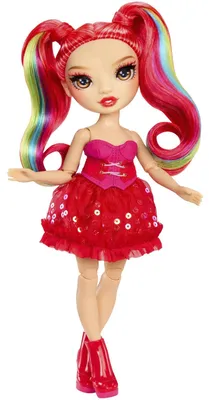 Zdjęcie produktu dla Rainbow High Be Dazzling Fashion Dolls- Vivienne Rouge (Red), Lalka modowa, Damski, 4 lat(a), Chłopak, dziewczyna, Czerwony