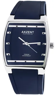 Produktbild von Herrenuhr Silikon Bahri mit Silikonarmband und Mineralglas